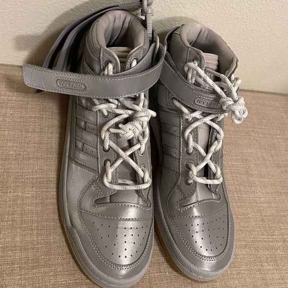 Ivy Park/Adidas x Forum Mid 'Icy Park - Silver Metallic' - Picture 8 of 15